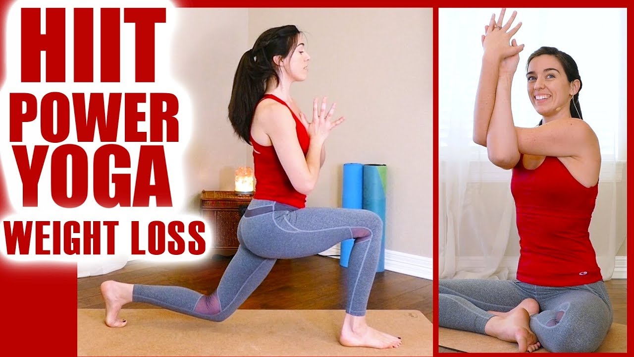 Power Yoga HIIT Workout for Weight Loss | Personal Trainer Reveals How to Burn Fat FAST At Home