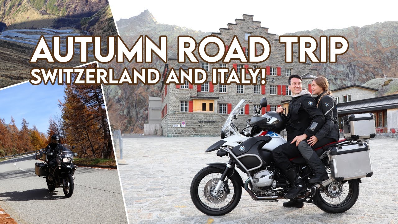 Motorcycle Ride Through Switzerland Into Italy - Grimsel and Nufenen Pass in Autumn! PT1