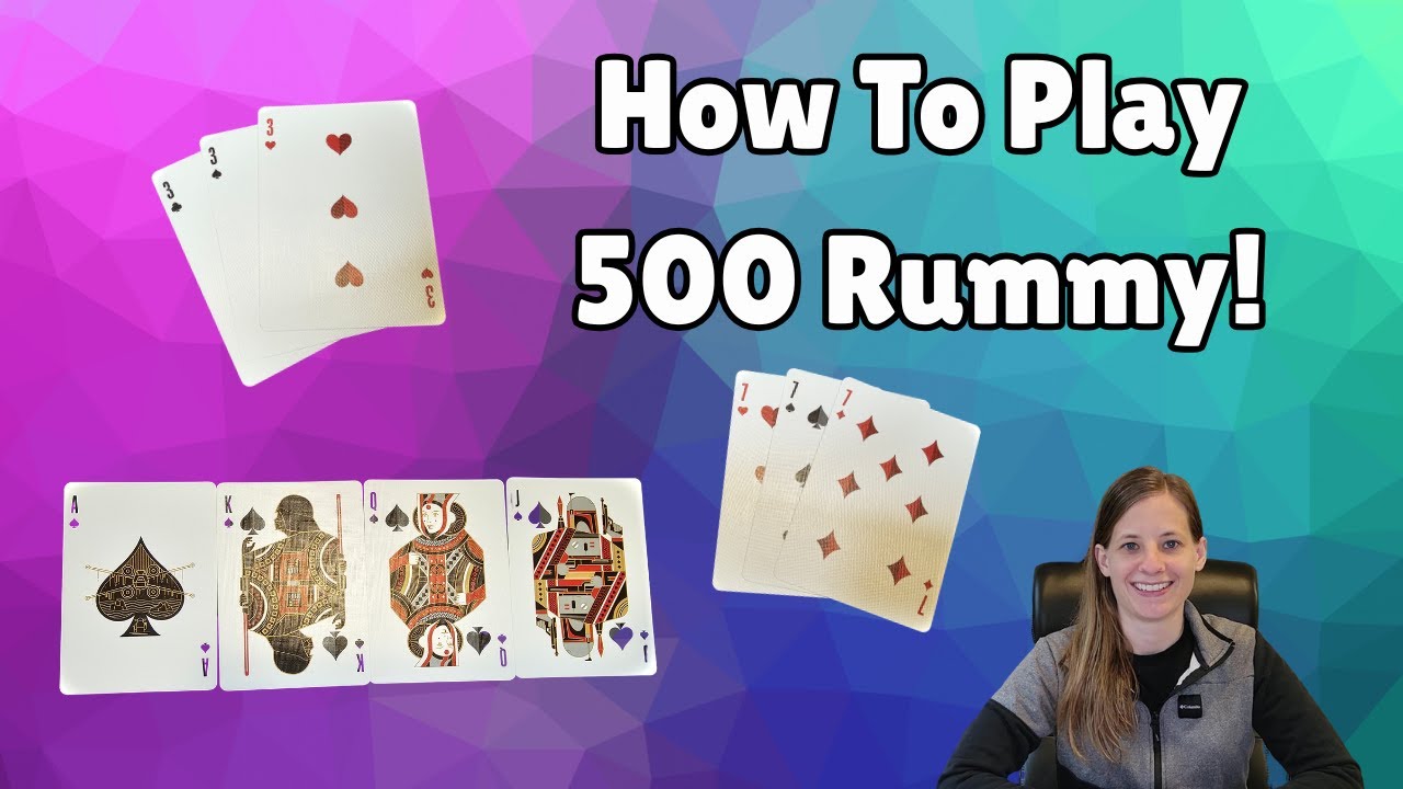 Как играть в «Рамми 500»! Семейная карточная игра для всех возрастов!