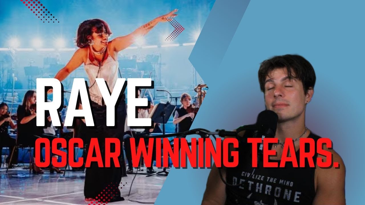 RAYE - Oscar Winning Tears live at Royal Albert Hall REACTION by professional singer