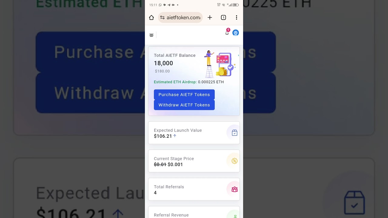 AIETF TOKEN, DISTRIBUTION GRATUITE NE RATEZ PAS 