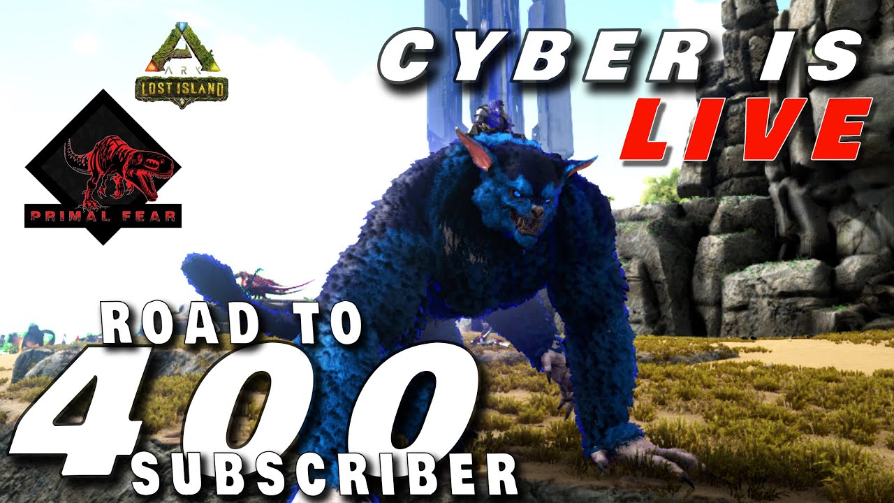 Primal Fear ARK evolved Crystal Isles | Road to 400 | #ark #arksurvivalevolved