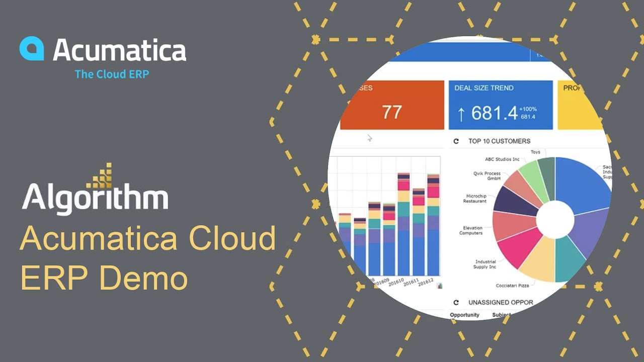 Acumatica Cloud ERP Demo — CRM Focus