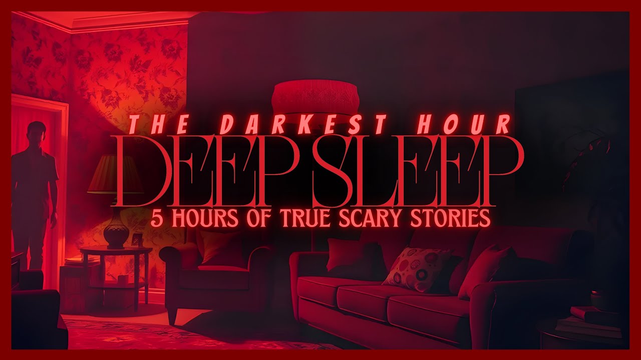 5 Hours of TRUE Paranormal Stories + rain for sleep 💤 NO ADS, dark screen 