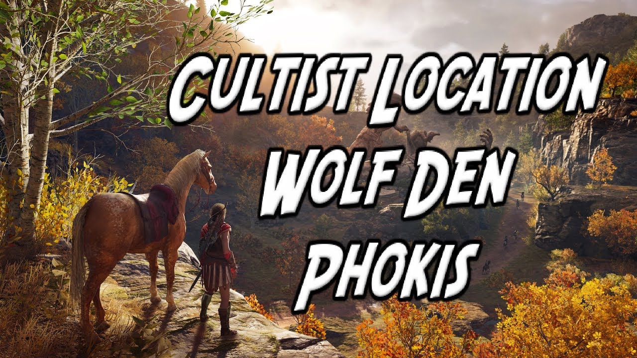 Assassin's Creed Odyssey: (FAST TIPS) Cultist Location Phokis Wolf Den