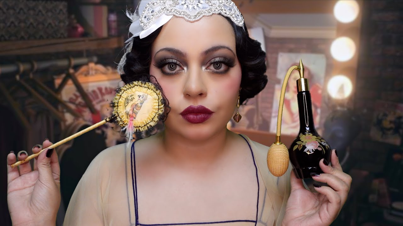 ASMR| 1920s BACKSTAGE at the CABARET - Makeup, Hair & Accessories Consultation (PERSONAL ATTENTION)