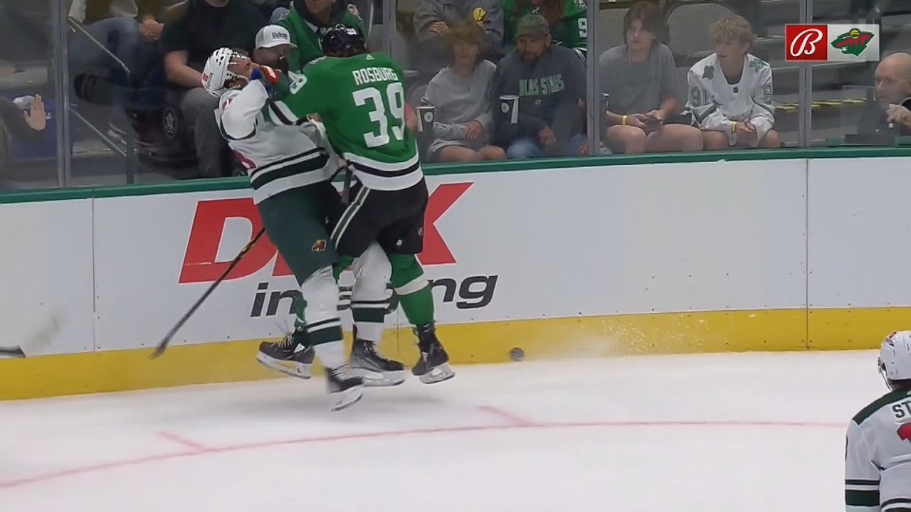 Jerad Rosberg Hits Jonas Brodin