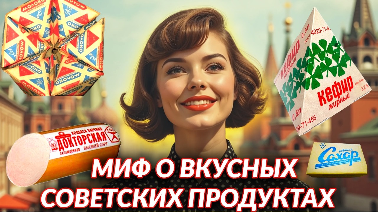 ТАК ЛИ ХОРОШИ БЫЛИ СОВЕТСКИЕ ПРОДУКТЫ? Скрытая правда о советском ГОСТе!