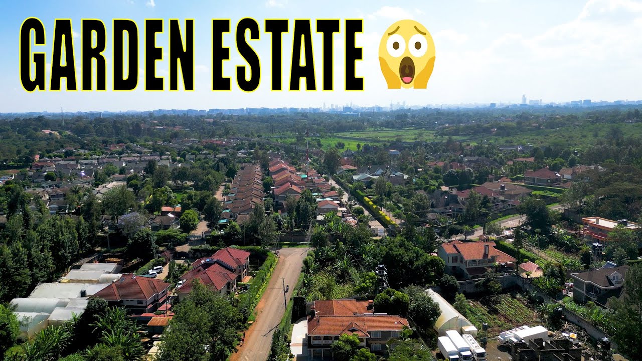 Garden Estate — шикарный и богатый район в Найроби, Кения