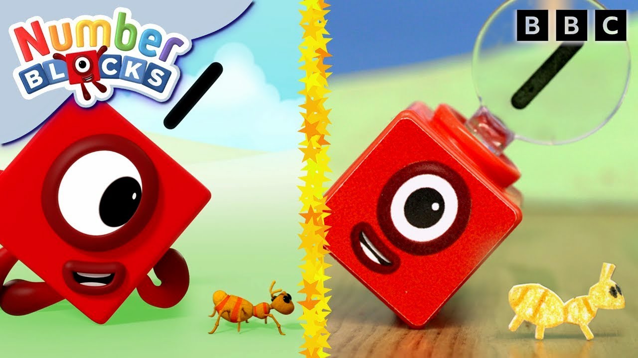 Number 1 - One Wonderful World! | Numberblocks MathLink Cubes | 12345 - Counting Cartoons For Kids