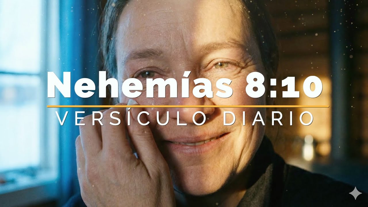 Versículo diario: Nehemías 8:10 No os entristezcáis, porque el gozo de Jehová es vuestra fuerza