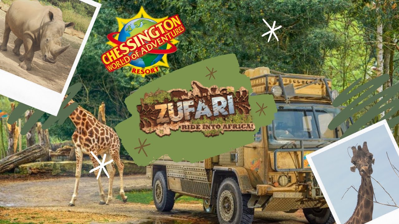 Zufari:- Ride Into Africa / Chessington World Of Adventures
