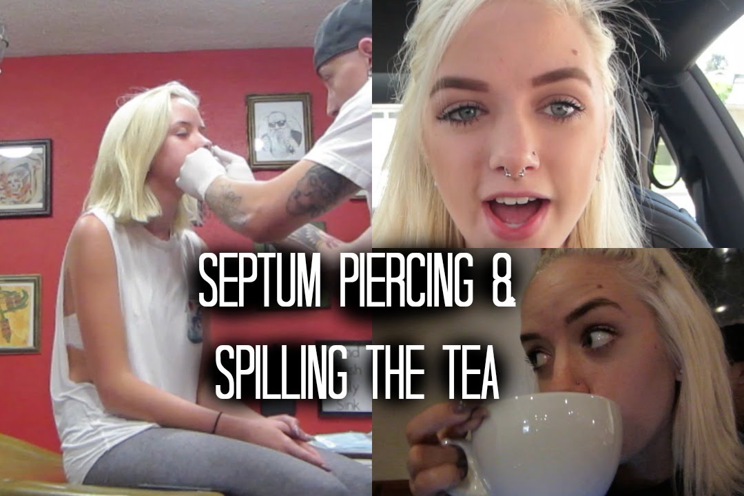 Getting My Septum Pierced & Spilling The Tea! 3//30-4//5