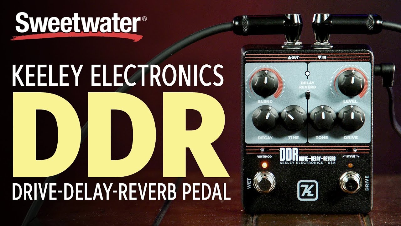 Keeley Electronics DDR Drive/Delay/Reverb Effects Pedal Demo