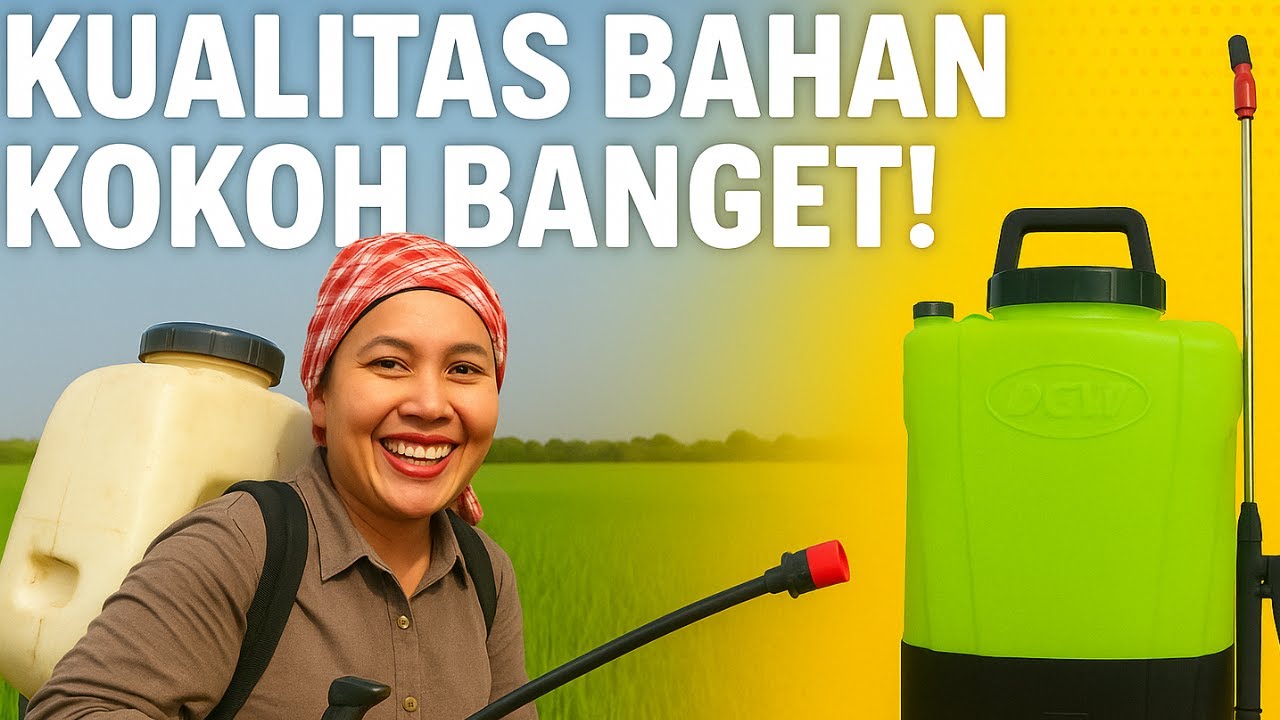 Ini dia Alat Semprot  Kuat Siap Nyeprai!! Sprayer Gendong Terbaru DGW 16L | Review Alat Pertania