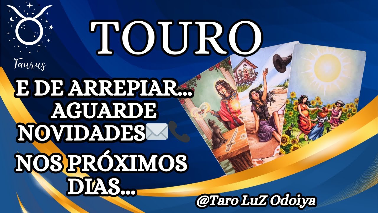 TOURO♉DEZEMBRO❤️O ANTES E O DEPOIS ASSIM SER&Aacute;!! ALGO GRANDIOSO SER&Aacute; DADO A VOC&Ecirc;...
