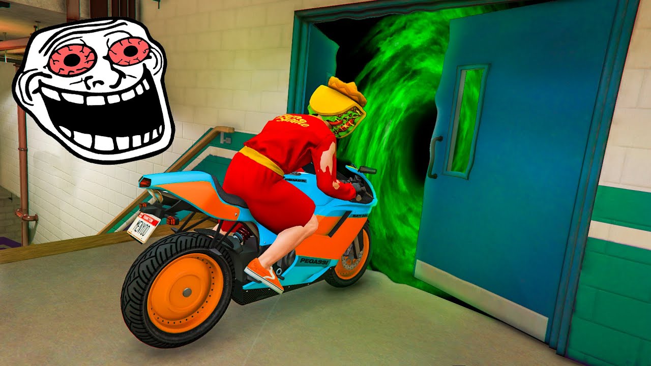 CARRERA TROLL INCREIBLE! ENCUENTRO SOLUCIÓN IMPOSIBLE!! - GTA 5 ONLINE