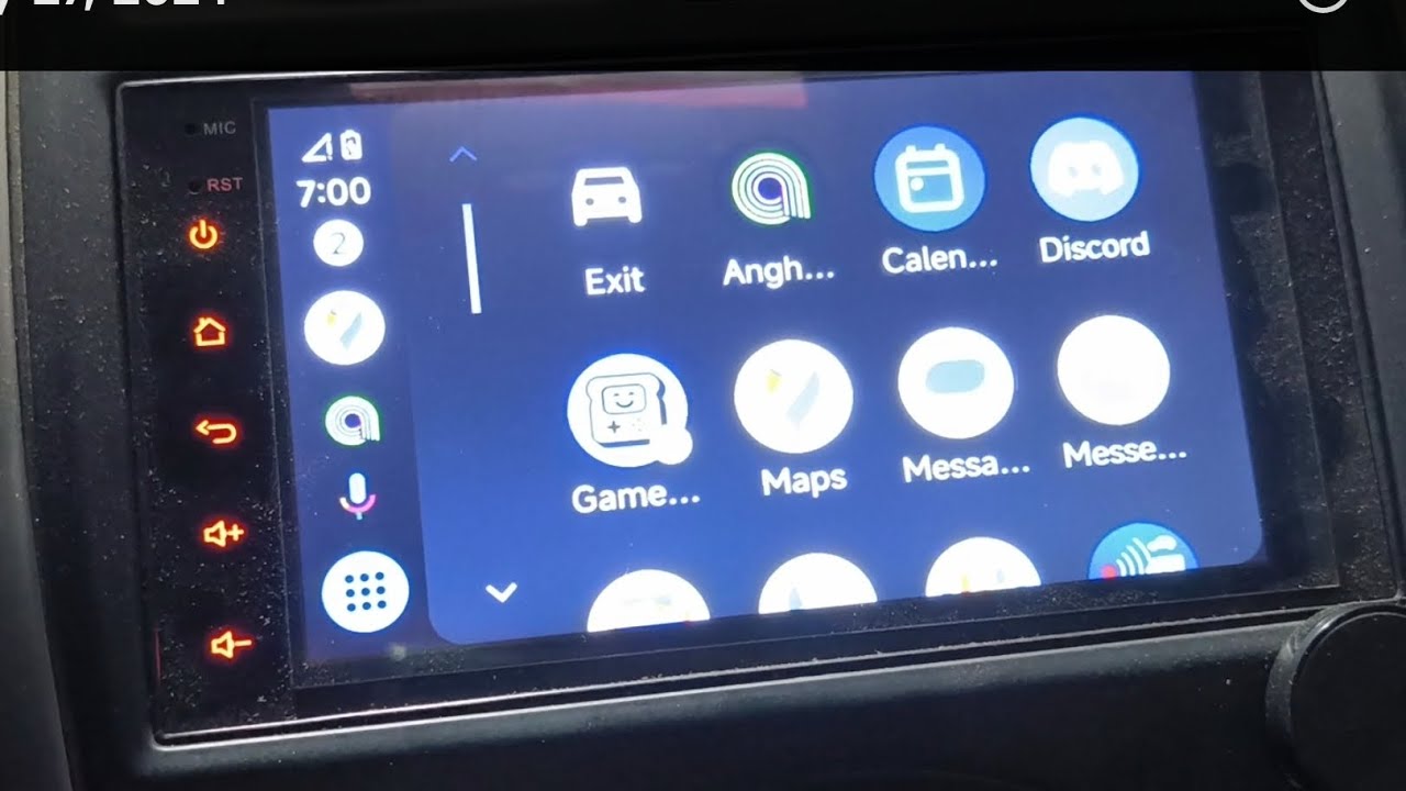 تشغيل اندرويد اوتو على أي شاشة اندرويد Andriod auto on any android headunite ( headunit reloaded )