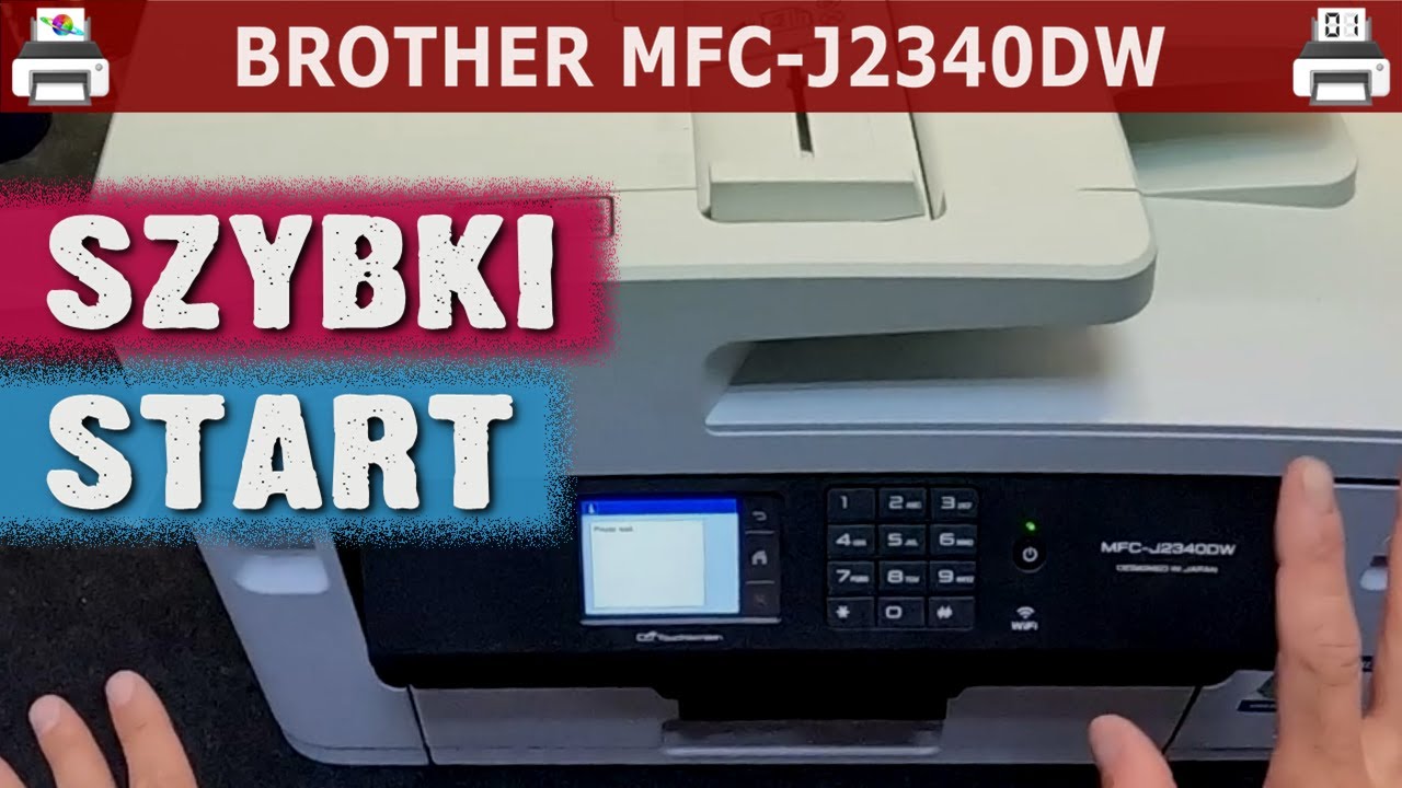 BROTHER MFC-J2340DW 🖨️ Szybki Start