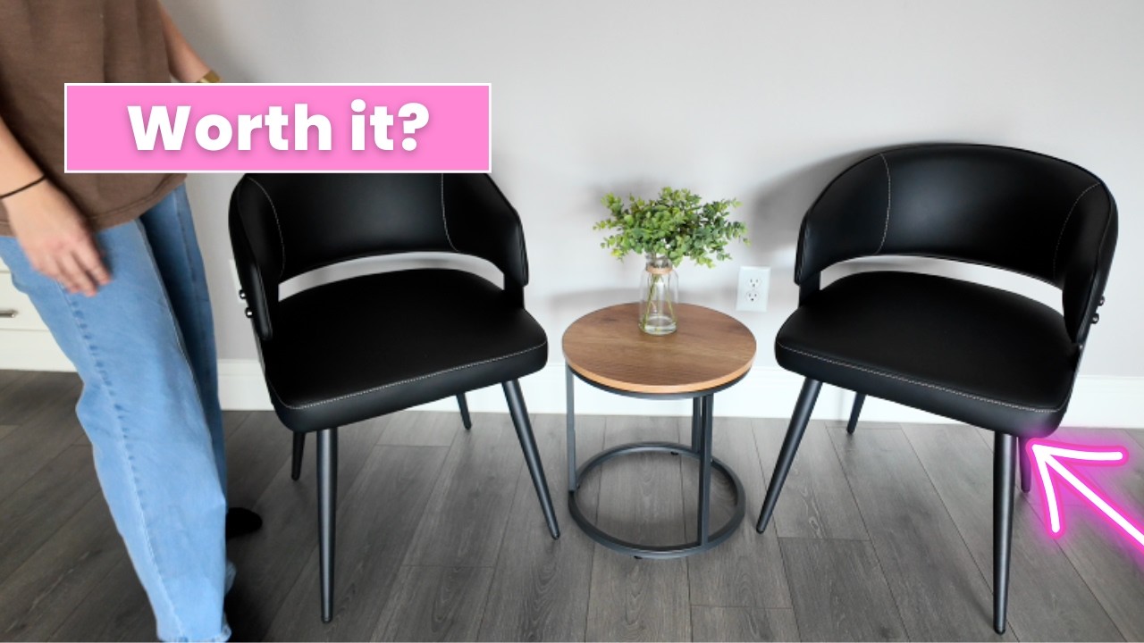 Watch before buying - IZXGS Modern Dining Chairs