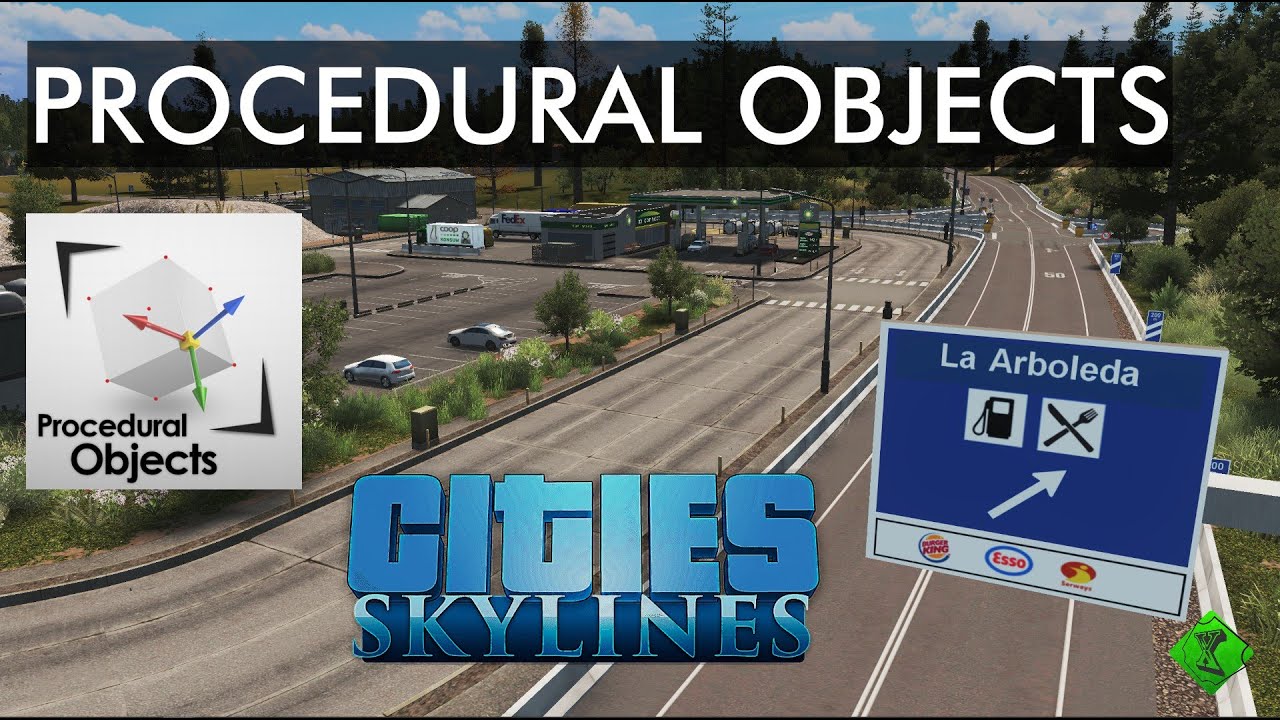 ✅CITIES SKYLINES: PROCEDURAL OBJECTS TUTORIAL ESPA&Ntilde;OL 2021