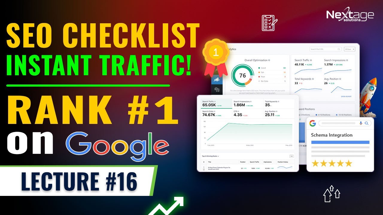 On-Page SEO: Rank #1 on Google Fast! | SEO Course | Lecture 16 | NextAge Solutions