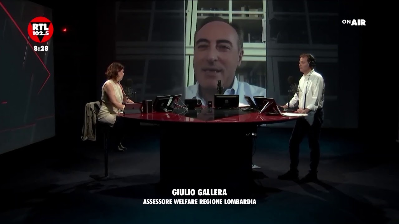 Non Stop News - L'intervista a Giulio Gallera: amarezza per critiche smodate a Regione Lombardia