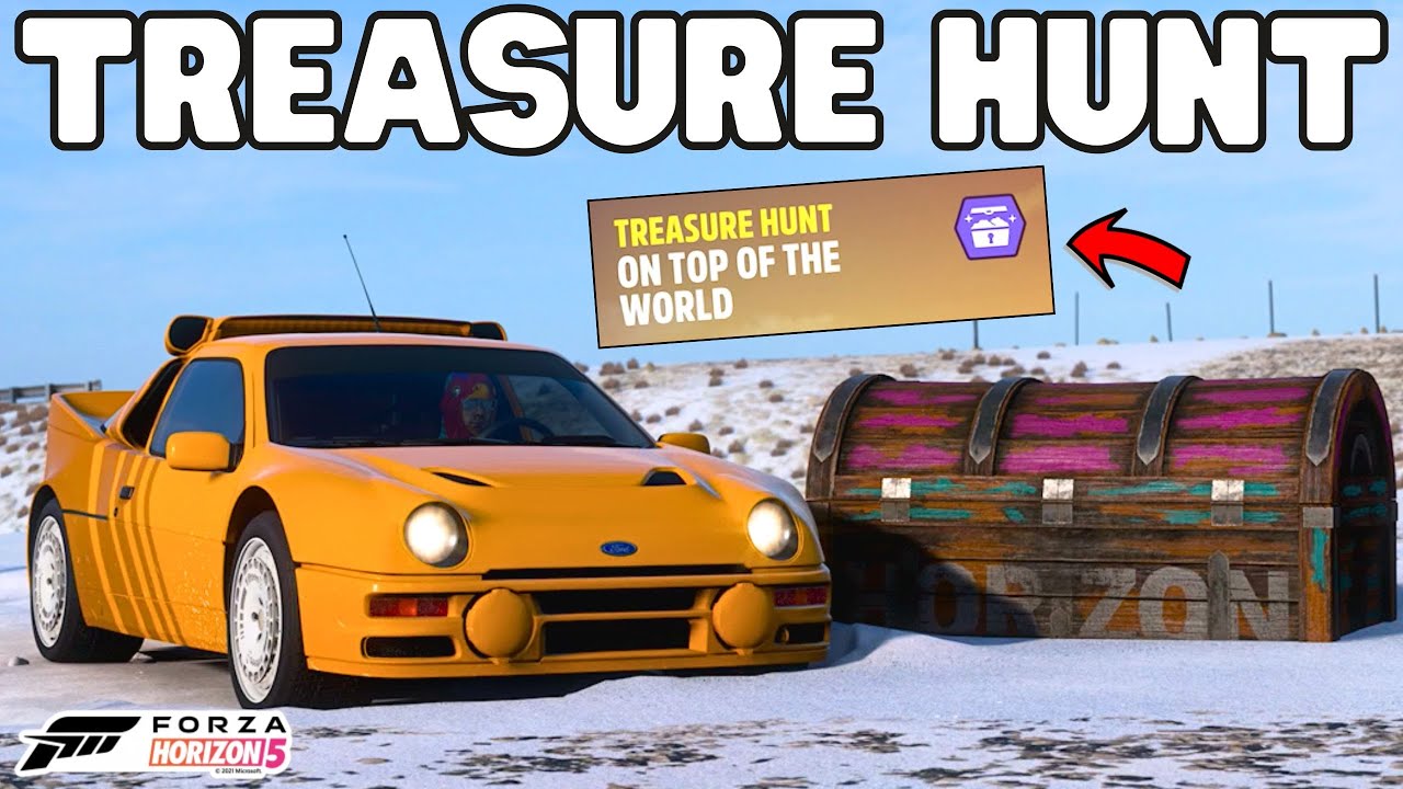 Forza Horizon 5-How to complete On top of the world - FH5 Winter Treasure hunt Series 46