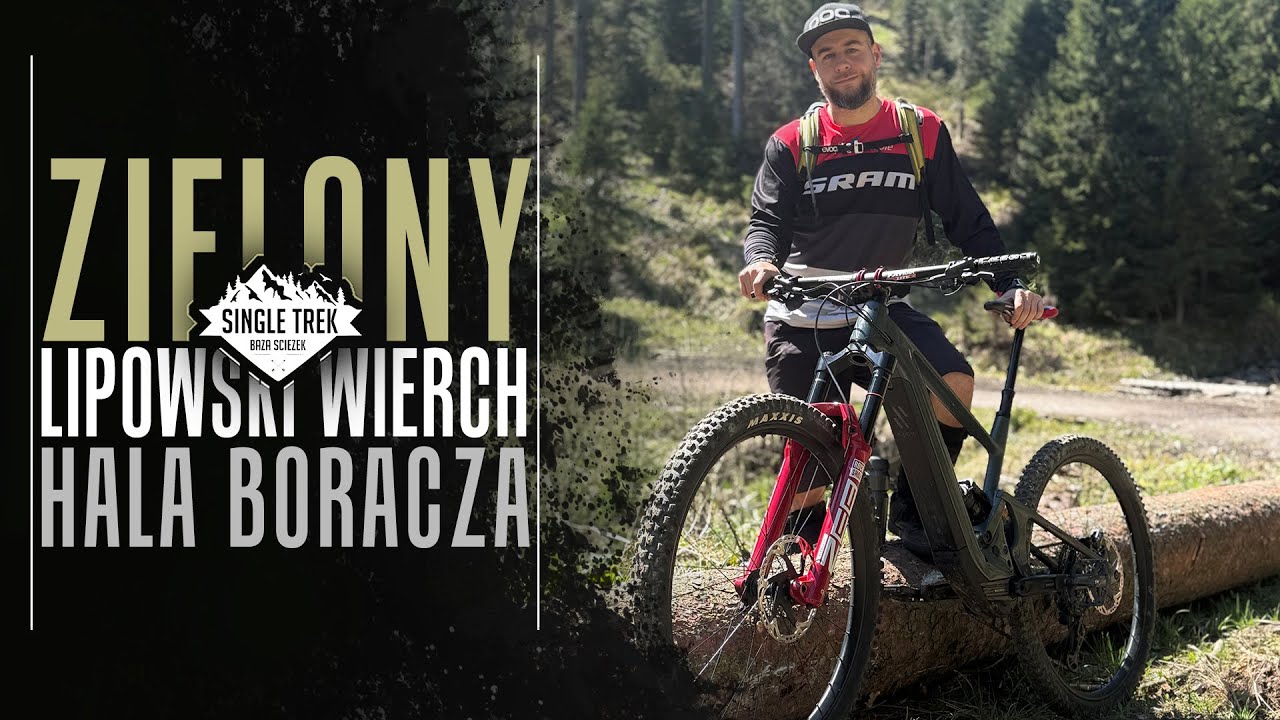Lipowski Wierch - Zielony Szlak // Hala Boracza, Beskid Żywiecki //  Trasy, Enduro, MTB, Szlaki
