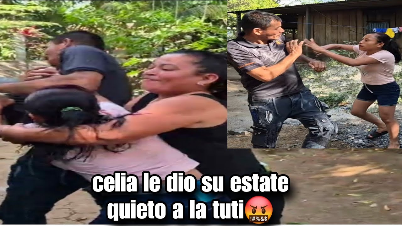 Gran ple!to celia puso en su lugar a la enana de la  tuti| a mi soculo no voy a permitir que le pg3s