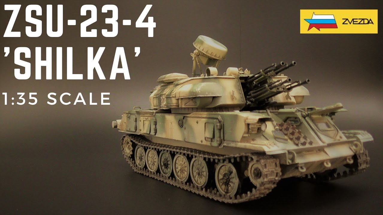 Zvezda ZSU-23-4 'Shilka' 1:35 scale