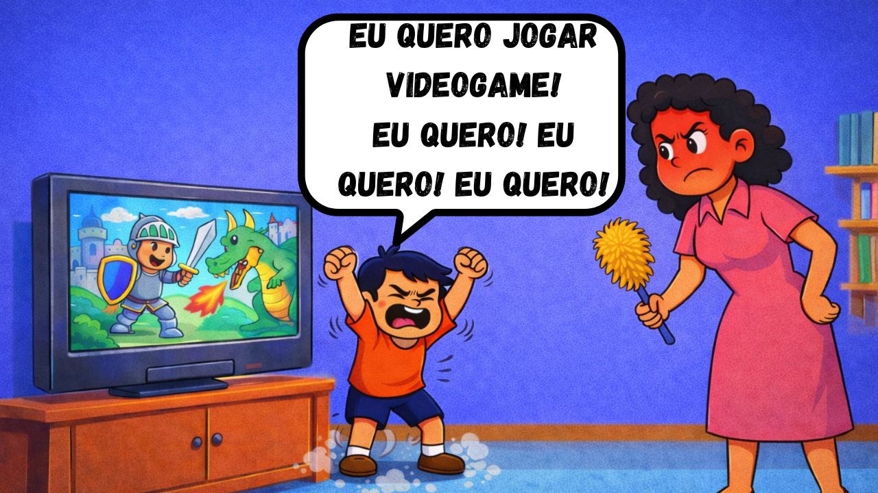 O MENINO FANÁTICO POR VIDEOGAME