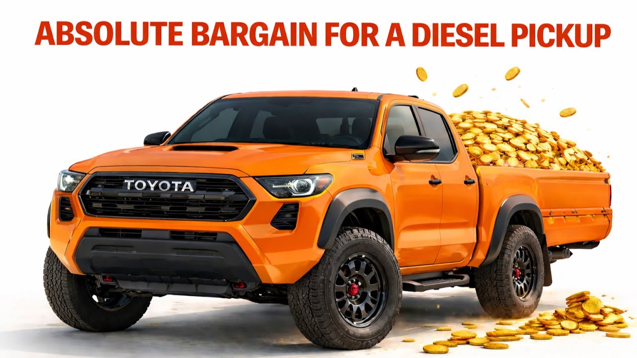 This NEW Toyota DIESEL PICKUP SHOCKED the entire PICKUP Market!