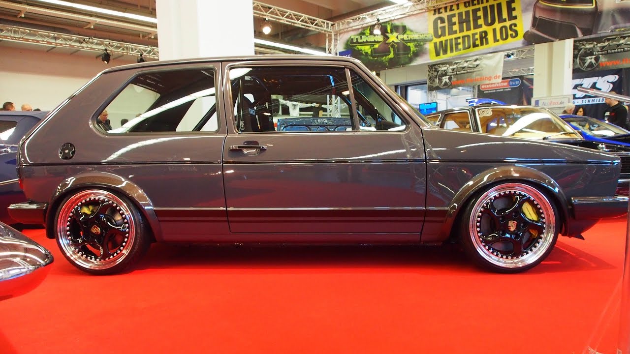 Volkswagen Golf 1 1982 16V Turbo GT30 Turboloader 500ps R17 Tuning