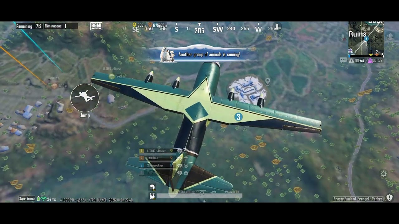 Day 4 | Uploading video of bad gameplay in BGMI | Erangel