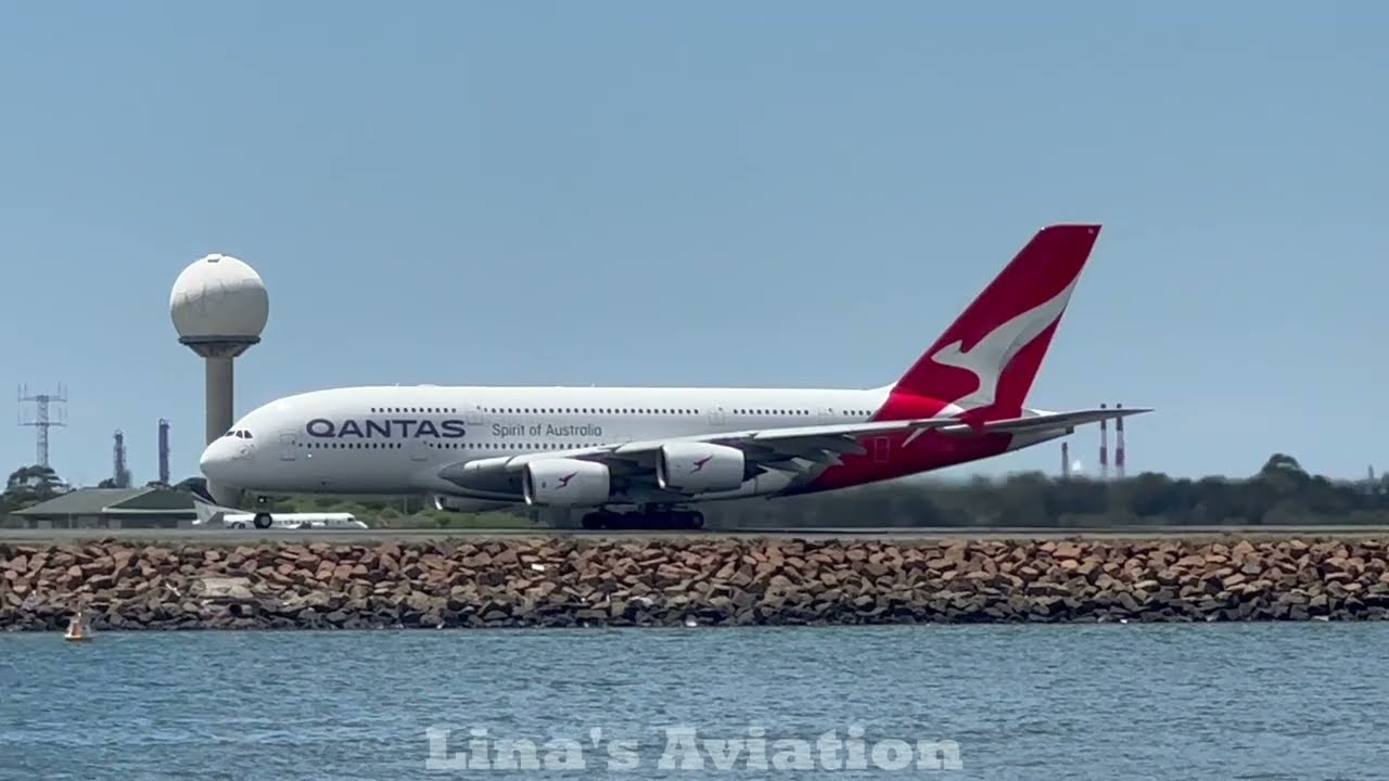 Part 2 Sunny Sunday Sydney Airport Plane Spotting - Making Up For A Failed Live - 26/11/2023