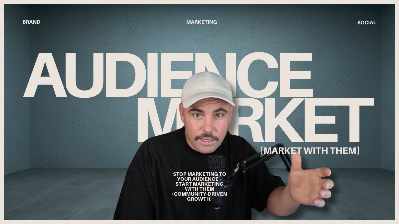 Stop Marketing To Your Audience &ndash; Start Marketing With Them (Community-Driven Growth)