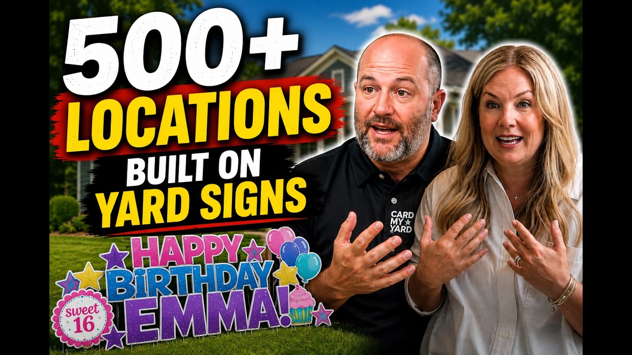 How Card My Yard Grew to 500+ Franchise Locations | The $8,500 Franchise Opportunity Explained