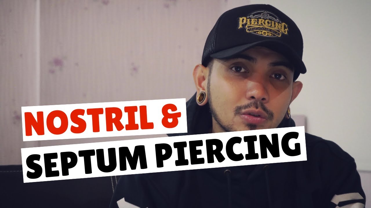 Dua jenis tindik hidung: NOSTRIL (di sisi hidung) dan SEPTUM (tengah) | Piercing Info