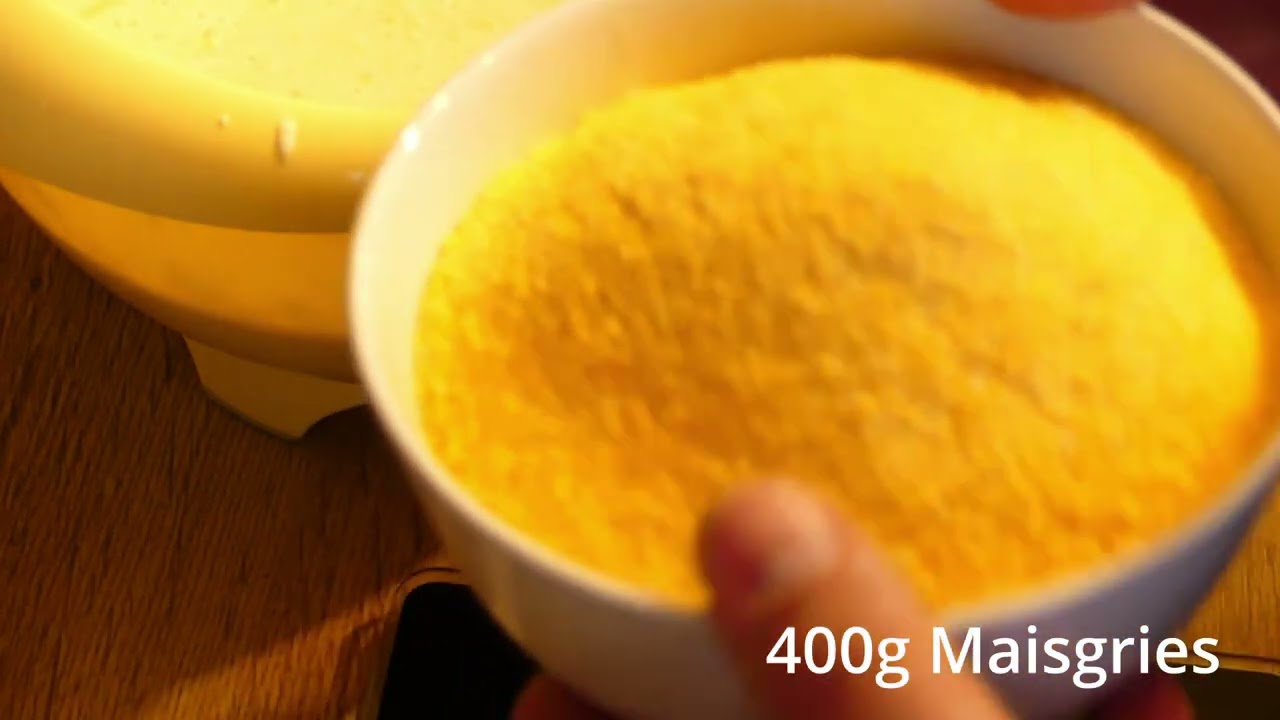 Lelé (brasilianischer Maiskuchen) backen