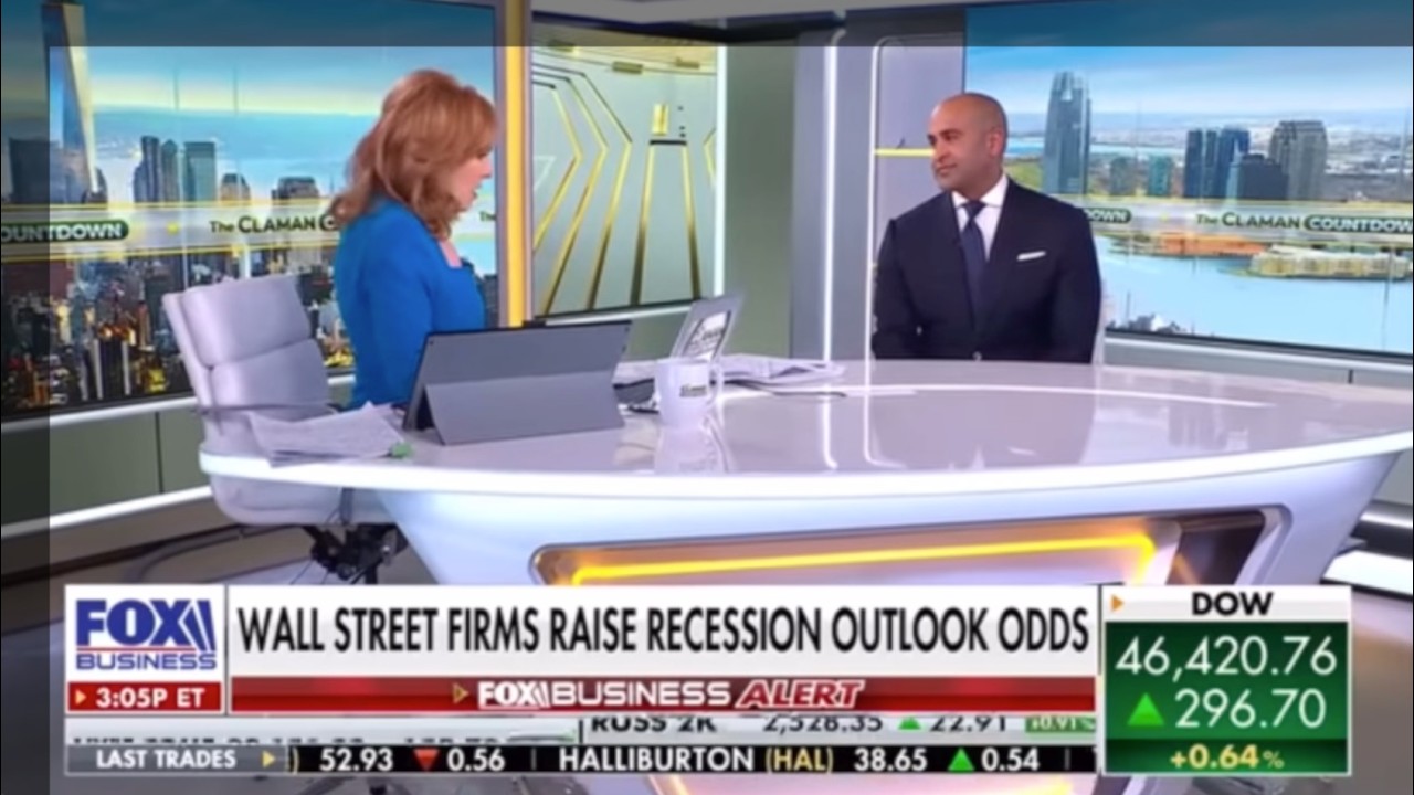 Wall Street companies' recession outlook