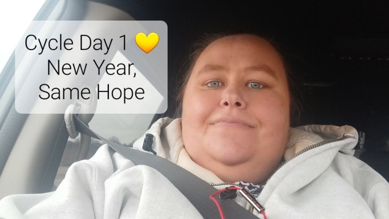 Cycle Day 1 & A New Year 💛 | TTC Update, Testing Ahead & Giving Myself Grace