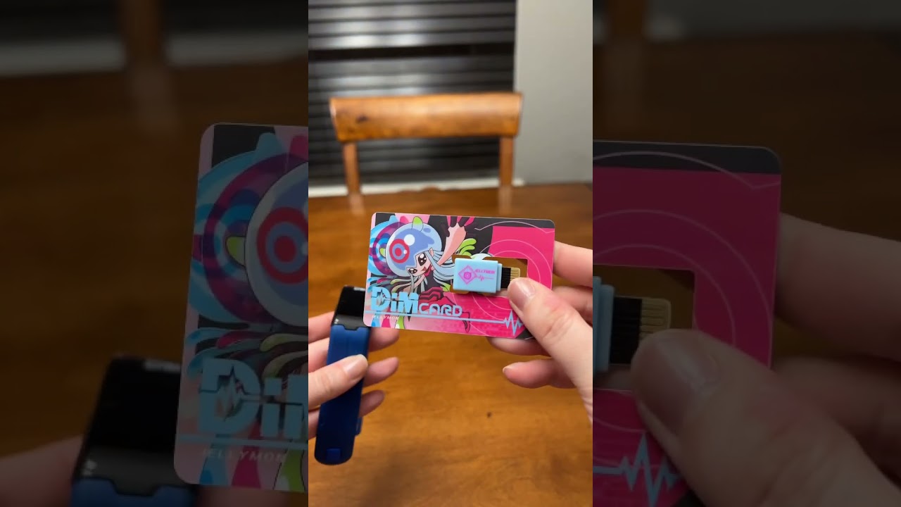 Can you load Japanese DIM card on English Vital Hero? #shorts #vitalhero #digimon