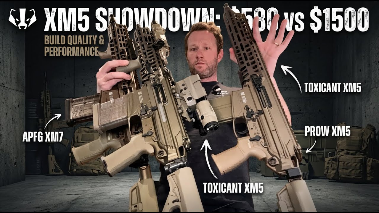 APFG vs PROW vs Toxicant Airsoft Replica Comparison - Which Platform Is Best Value?