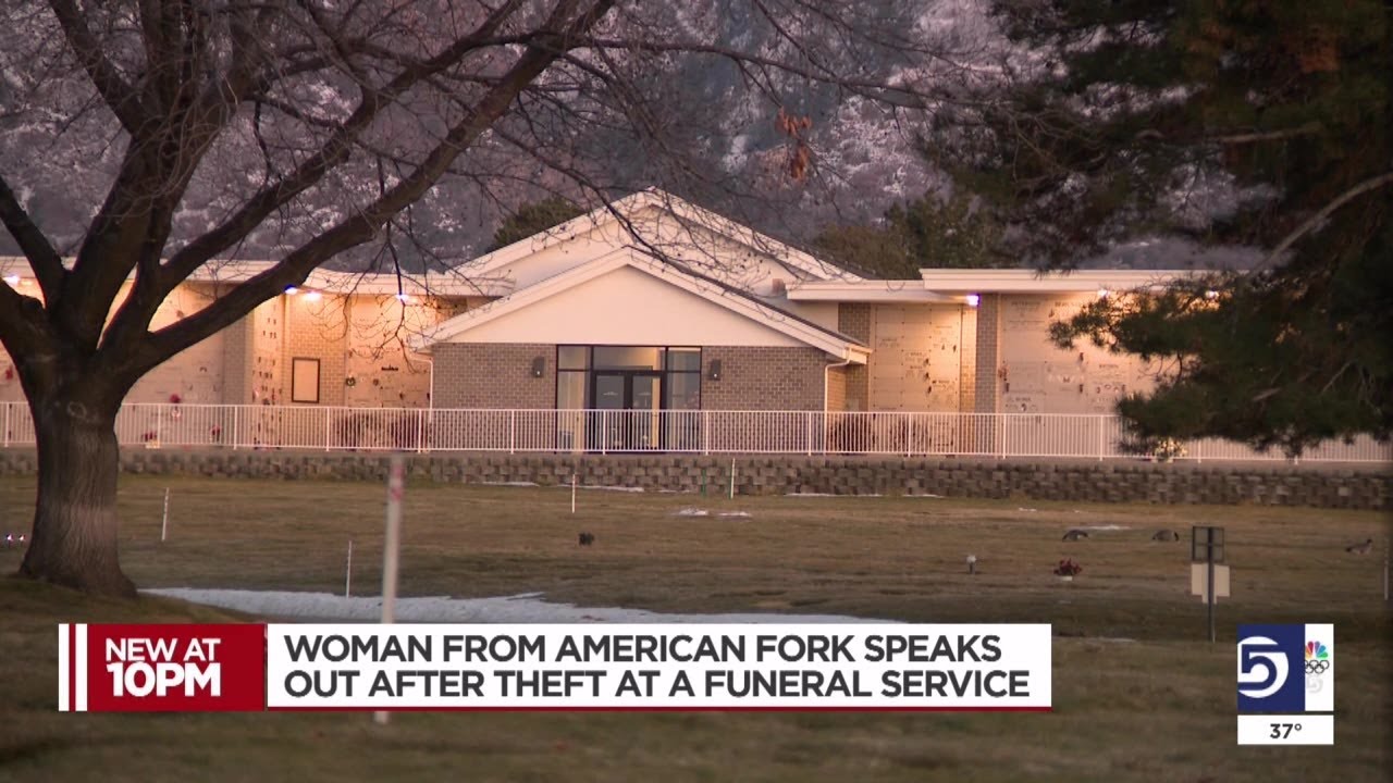 American Fork woman speaks out after her car was broken into at a funeral service