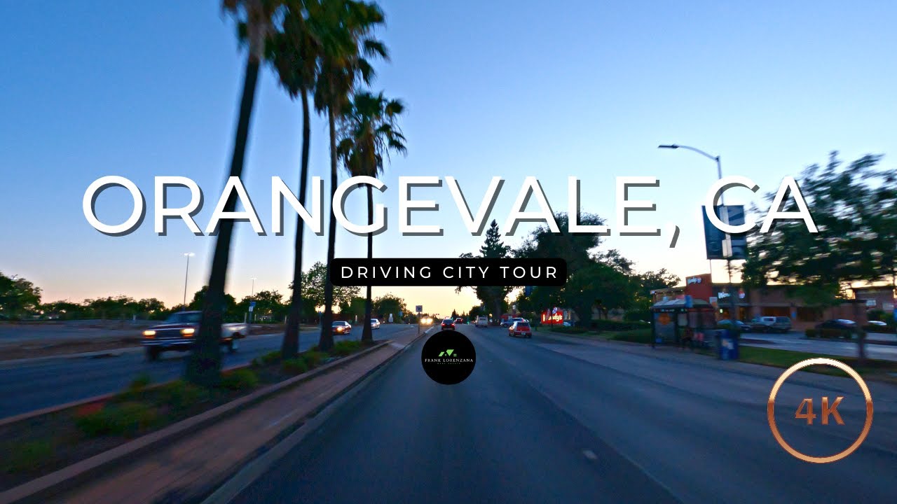Driving through Orangevale, CA | City Tour