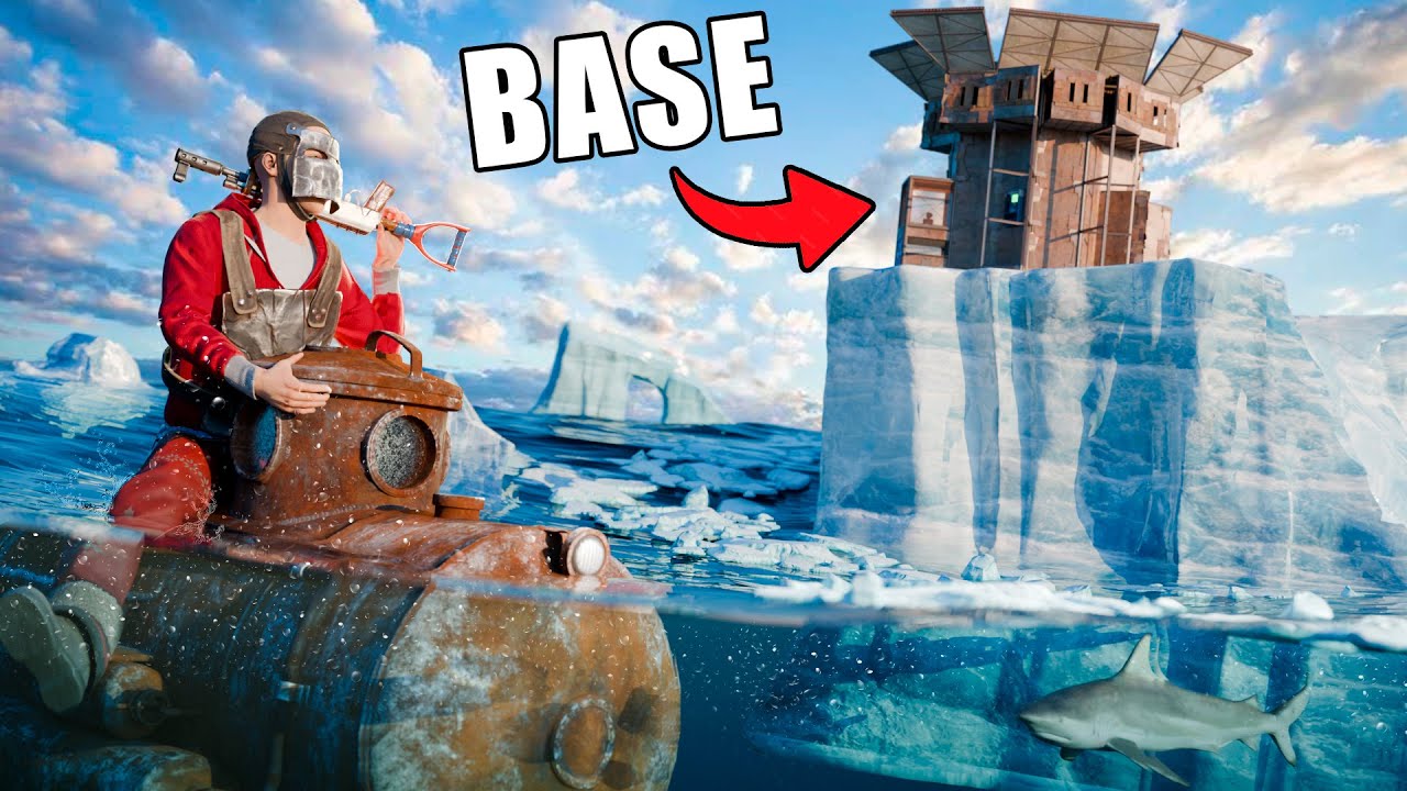 2 Dias MORANDO em um Iceberg ISOLADO no RUST