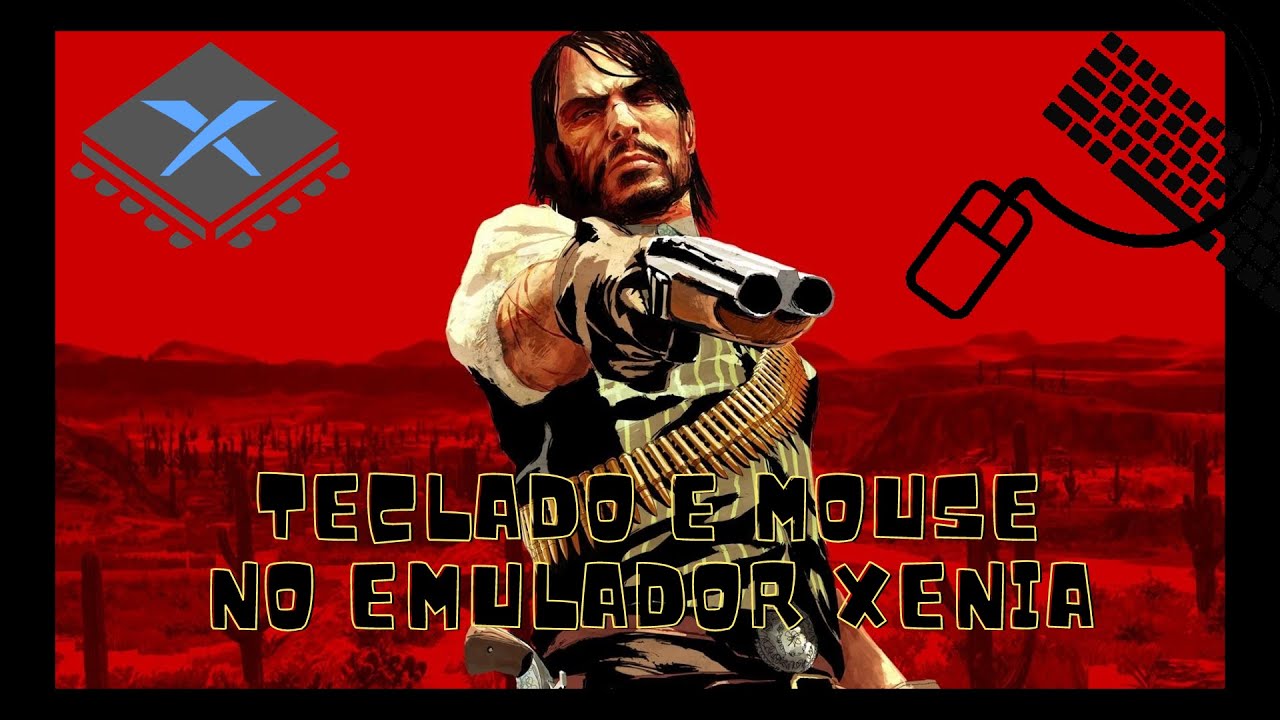 Como Usar Teclado e Mouse no Emulador Xenia | Jogue Red Dead Redemption, Dantes Inferno Entre Outros