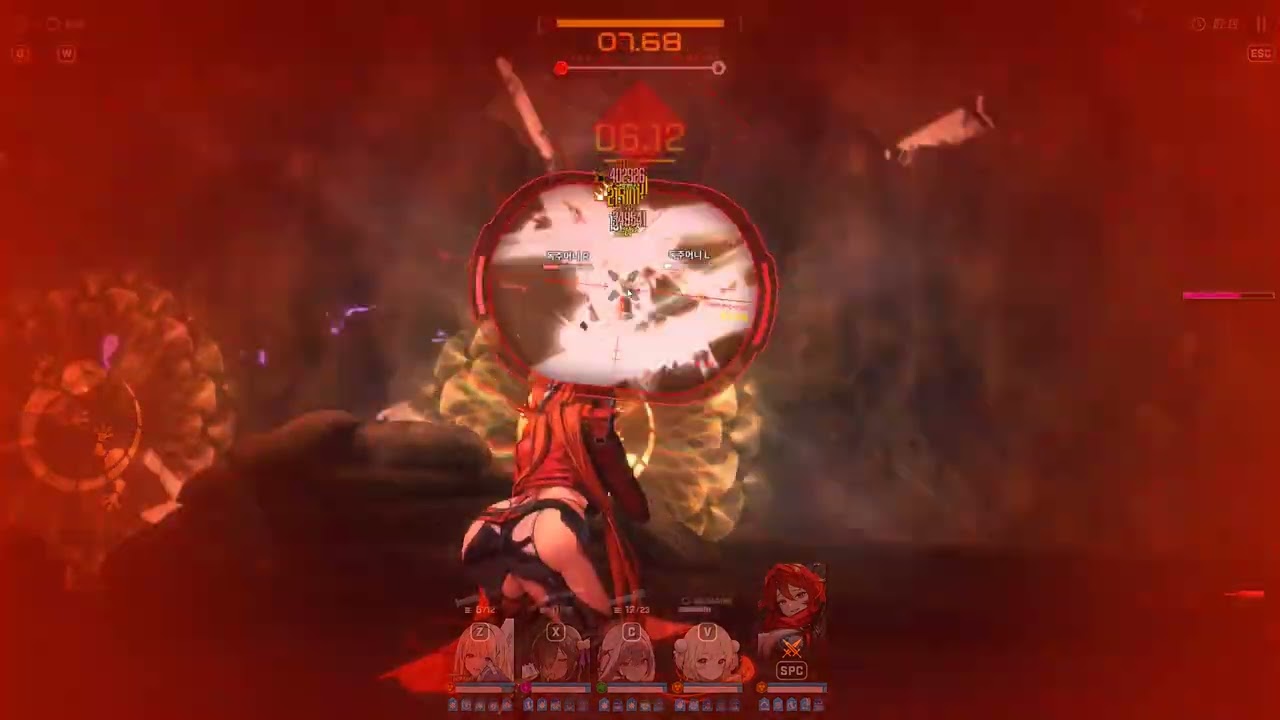 니케 노말 26-34 보스 울트라 (전투력148933) / Nikke normal 26-34 Boss Ultra 148k