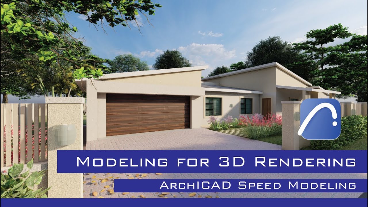 Modeling for 3D Rendering | Speed Modeling